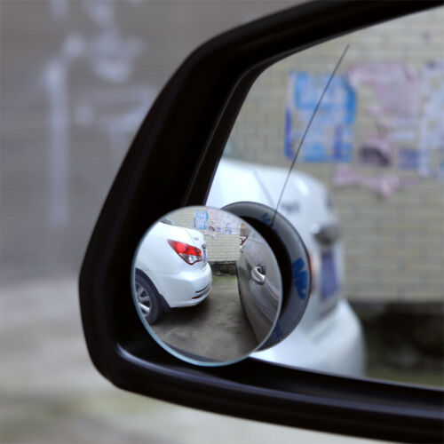 2x 360°Einstellbar Auto Blind Spot Rückspiegel Weitwinkel toter Winkel Aufsatz - Picture 3 of 11