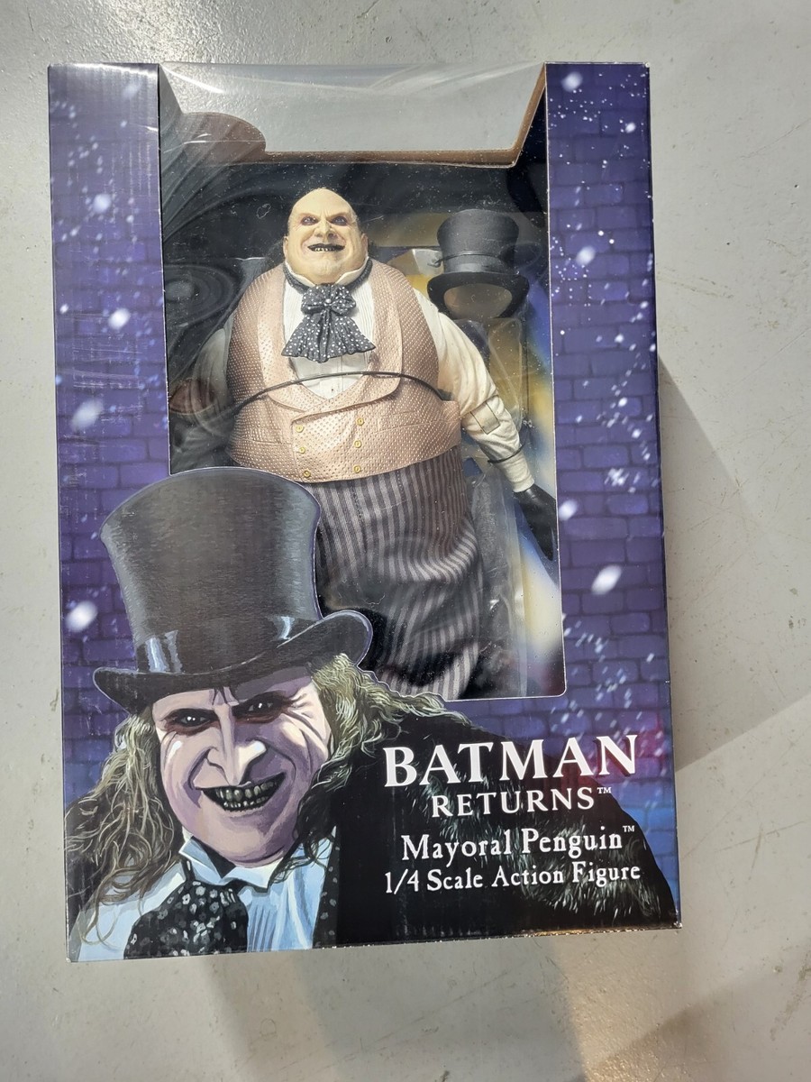 NECA, MAYORAL PENGUIN Danny DeVito, Batman Returns, 1/4 Scale, NIB