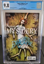 HOUSE OF MYSTERY #25 CGC 9.8 GRADED VERTIGO DC COMICS ESAO ANDREWS COVER