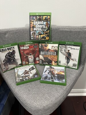 Cod:advanced Warfare, Nba2k14,Gta5, Quantum Break, Assessing Creed, Battlefield4