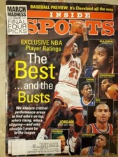 Michael Jordan 1996 Inside Sports Magazine: Chicago Bulls The Best & The Busts