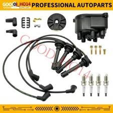 for Honda Civic CX DX LX EX 1.6L 1996-2000 Tune Up Kit Plugs Ignition Wires Set