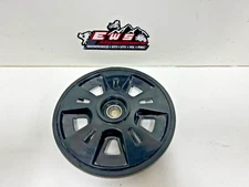 Kimpex 298988 Idler Wheel With Snap Ring/Bearing 6004 Black  200mm OD x 20mm ID