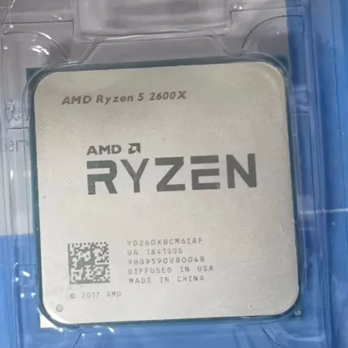 R5 2600X AMD Ryzen 5 2600X AM4 3.6 GHz 6C 12-Thread 16M Desktop CPU Processor - Picture 1 of 1