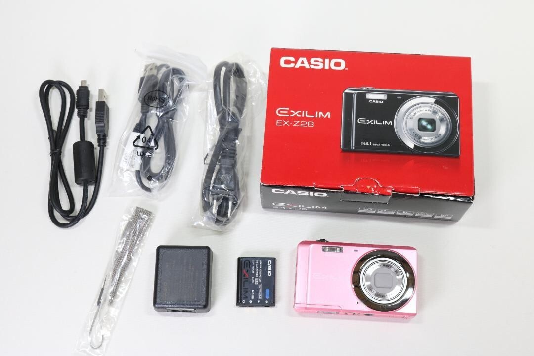 Casio EXILIM EX-Z28 Compact Digital Camera 16.1MP 5x Optical
