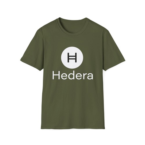 Hedera HBAR Hashgraph Crypto Token Cotton T-Shirt Cryptocurrency Coin Tee HODL - Bild 23 von 54