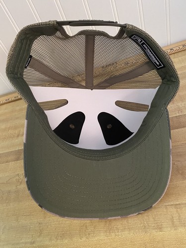 Gorra gorra con cierre a presión de camionero malla Richardson logotipo "Home Team".  Color camuflaje verde - Imagen 6 de 8