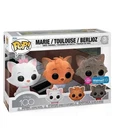 Funko POP Vinyl Disney 100 Aristocats Marie Toulouse Berlioz 3 Pack Flocked NEW