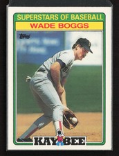 1988 Topps Kay-Bee Superstars of Baseball #2 Wade Boggs