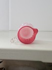 Beautiful Vintage Fenton Cranberry Opalescent Coin Dot Creamer Pitcher — photo 5