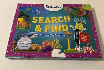 Skillmatics Search and Find Educational Game - 2017 Edition - Complete!