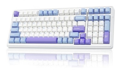 AULA F99 Wireless Mechanical Keyboard, Tri Mode Hot Swappable RGB Backlit Gaming