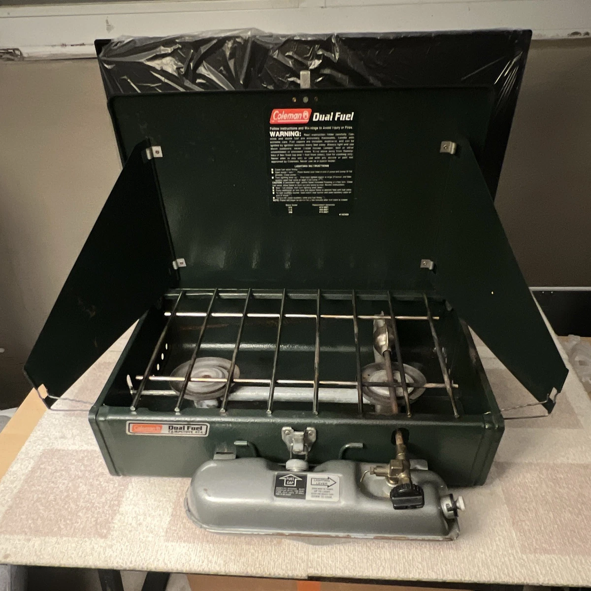 Coleman Dual Fuel Stove 424 for sale | eBay