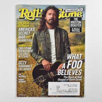 Rolling Stone Magazine - September 21, 2017 - #1296 Dave Grohl Foo Fighters