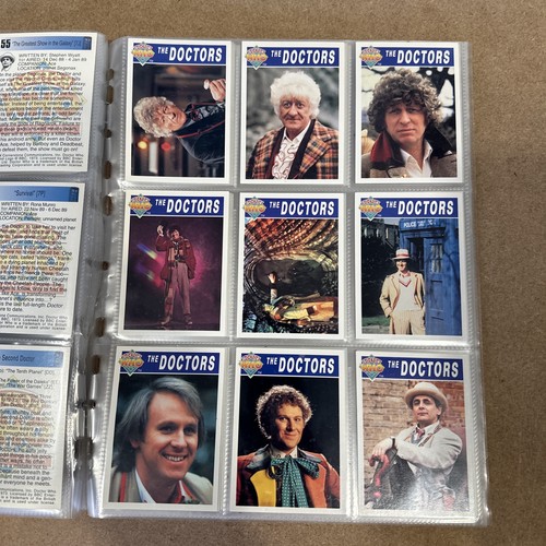 DOCTOR WHO - CORNERSTONE SERIES 1 - Complete VINTAGE Base Set (110 cards) - 1994 - Picture 15 of 24