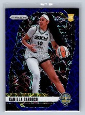 2024 Panini Prizm WNBA - Kamilla Cardoso #93 Blue Velocity Prizm (RC)
