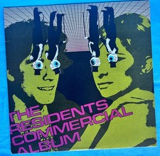 The Residents COMMERCIAL ALBUM LP 1980 Ralph Records RZ-8052-L Misprint 1st VG