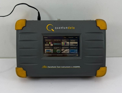 QUANTUM DATA 780 HANDTESTGERÄT FÜR HDMI 00-00226 *SCHALTET EIN - SIEHE BILDER *