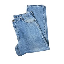 Carhartt B17 DST Relaxed Fit Classic Blue Denim Workwear Jeans Men's Size 42x32