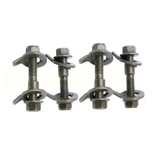 4Pc BOLTS 14MM FRONT LEFT & RIGHT CAMBER ALIGNMENT ADJUSTABLE CAM BOLTS KIT NEW