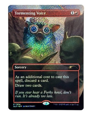 MTG | Tormenting Voice | Secret Lair | Furby | Confetti Foil | NM | EN