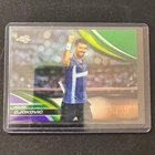 2025 Topps Chrome Tennis Purple Green Refractor Novak Djokovic #100
