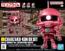 Bandai CharZaku-Kun DX Set with Runner Ver. Recreated Parts Model Kit - US