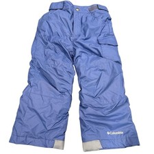 Columbia 4T winter snow pants girls boys blue toddler kid youth