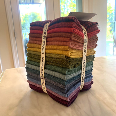 NEW Woolies Flannel By Maywood Studio - 20 Fat Quarter Bundle Volume 2 Colors