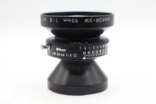 Nikon Nikkor-SW 90mm f/8 Large Format Lens Copal 0 **As Is Please Read**
