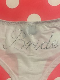 Victoria's Secret Vintage 2007 Sexy Little Things Bride Cheeky Hipster S Panty 