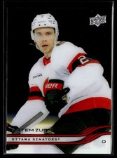 2025-26 Upper Deck Series 1 Clear Cut Base #120 Artem Zub