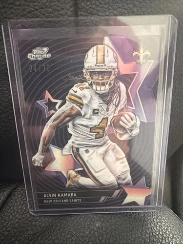 2025 Topps Cosmic Chrome Alvin Kamara Base (RAW)