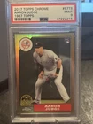 2017 Topps Chrome 1987 Design Aaron Judge #87T-8 (RC) PSA 9 NY Yankees