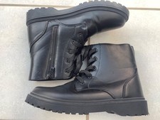 Ladies Boots Ankle Black Teenagers Older Girls School Size 5 worn once