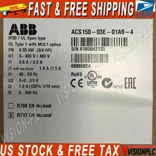 1PC New ABB ACS150-03E-01A9-4 Inverter ACS15003E01A94 Fast Shipping US Free TAX