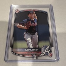 TOPPS 2025 Bowman Draft Cam Caminiti #BD-122 Atlanta Braves Base Set MLB