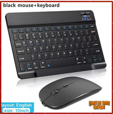 Bluetooth Wireless Keyboard and mouse Rechargeable For Mobile Phones Tablet etc.