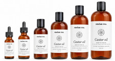 Castor Oil 100 Pure Cold Pressed Hexane Free - Choose Size 1oz to 32oz Serum