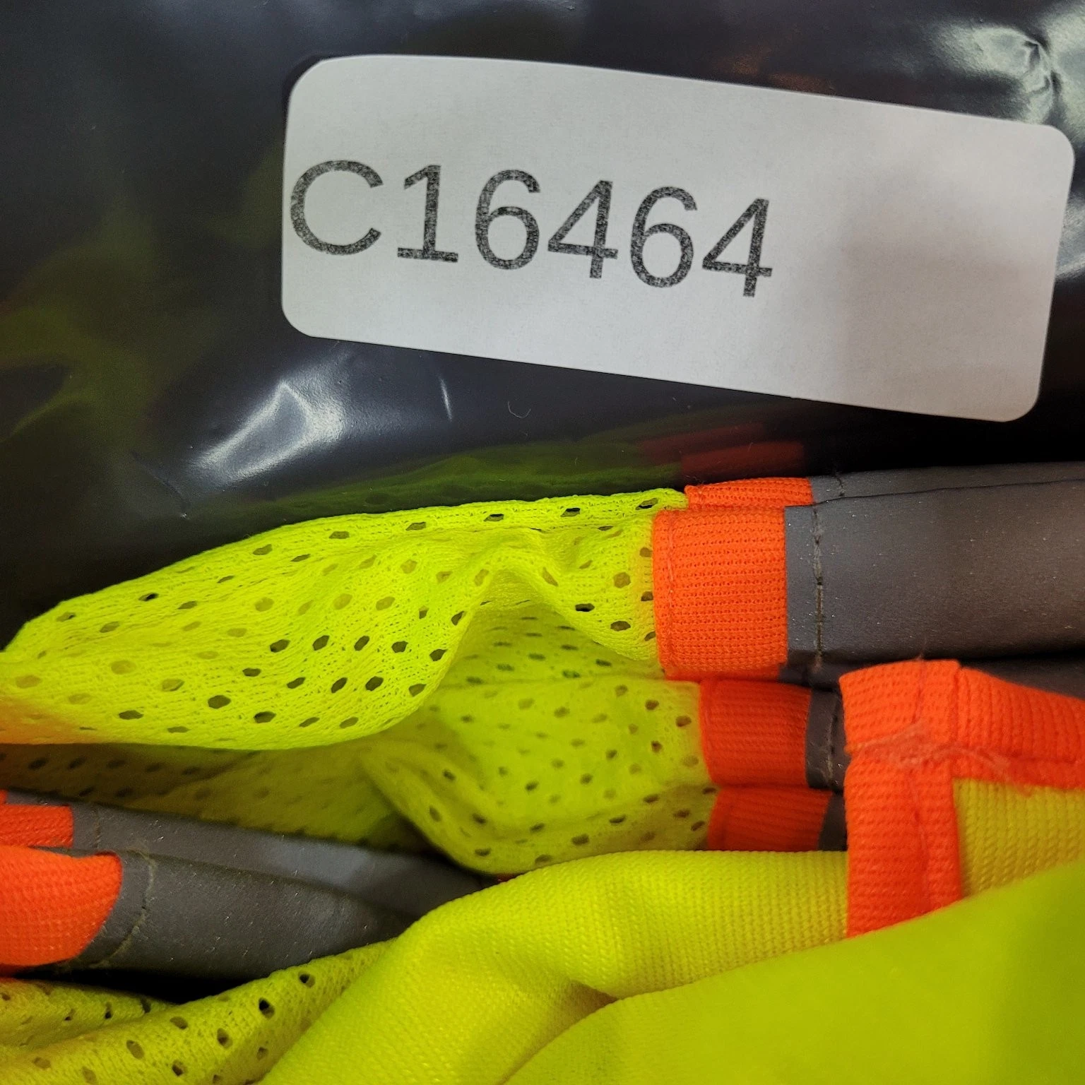 Radwear Men's Hi-Vis Yellow Safety Vest L Reflective Class 3 Ansi Workwear image 11