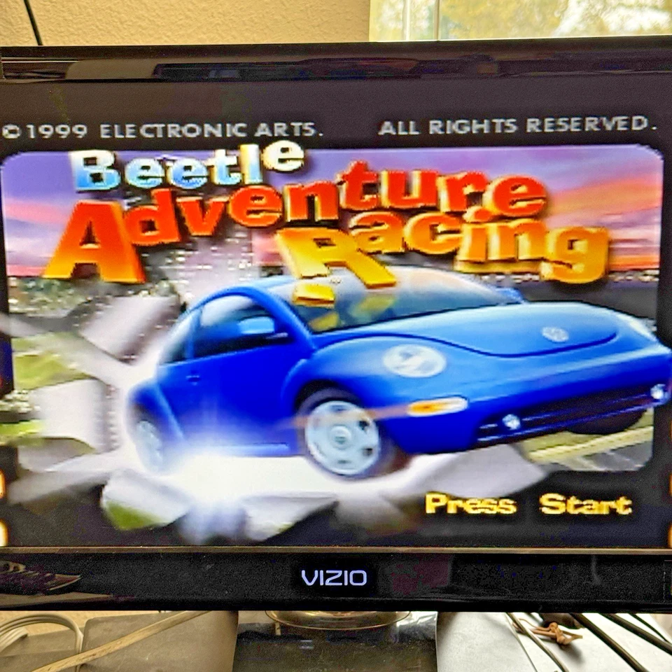 N64 Beetle Adventure Racing, Cruis'n USA, WWF Attitude CARTUCHO SOLO LOTE PROBADO Foto 4 de 4