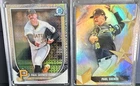 2024 Topps Bowman Chrome Paul Skenes Pittsburgh Pirates - 2 Card Lot