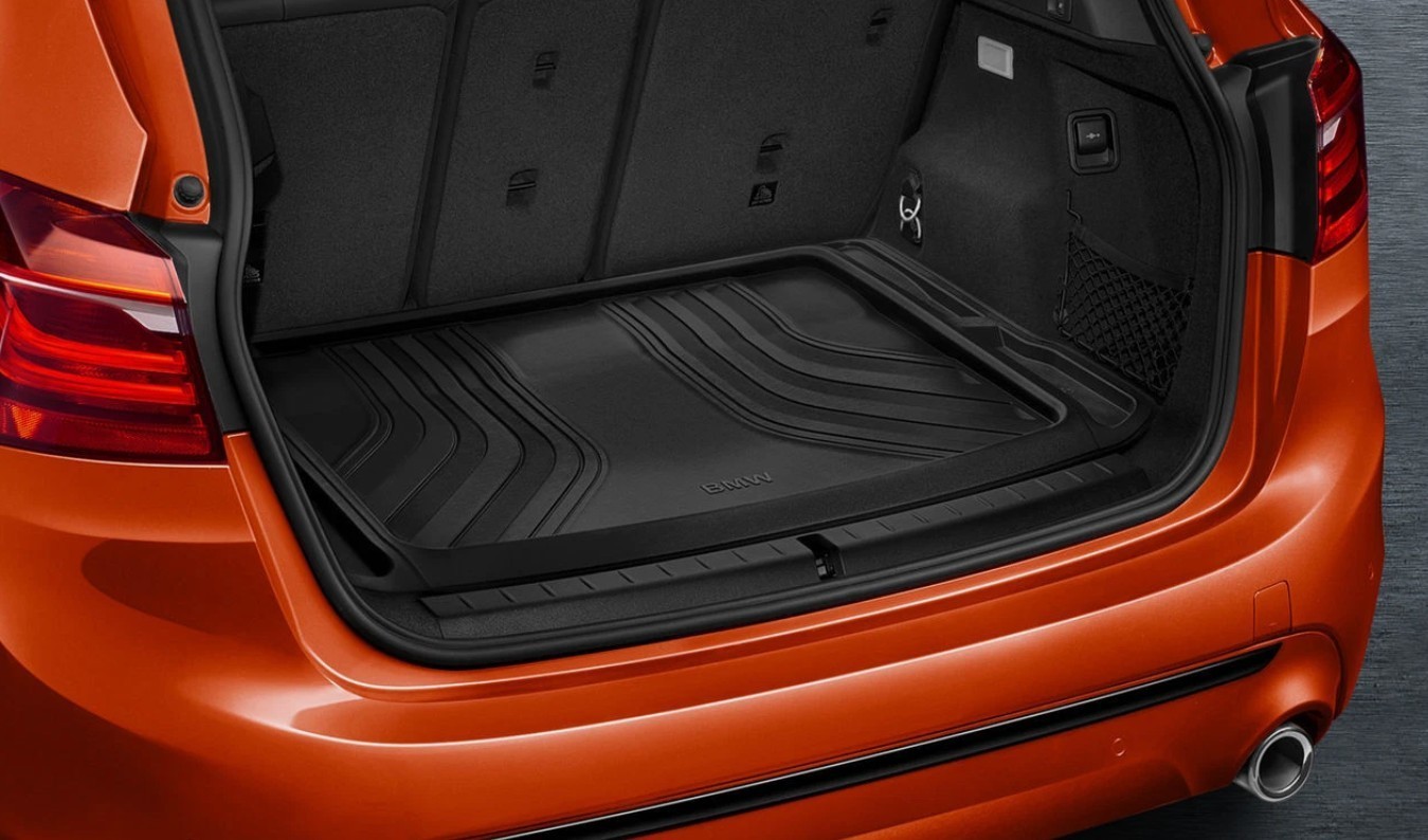 Genuine BMW Fitted Luggage Compartment Mat Black Fits F45 F45 LCI 51472287929