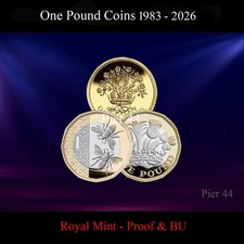 1983-2026 £1 One Pound Coins PROOF & BU Brilliant Uncirculated | MULTI-BUY OFFER