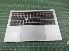 Apple MacBook Pro 13.3 A1706 2017 Palmrest Touchpad Keyboard Gray Read e342