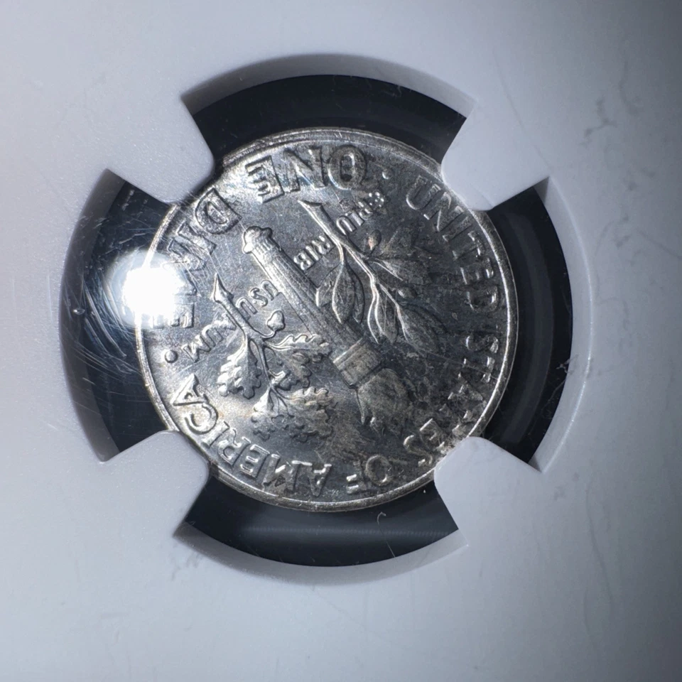 1963 P 10C ⚡️SILVER⚡️ROOSEVELT DIME NGC MS66 #556 - Image 4 of 4