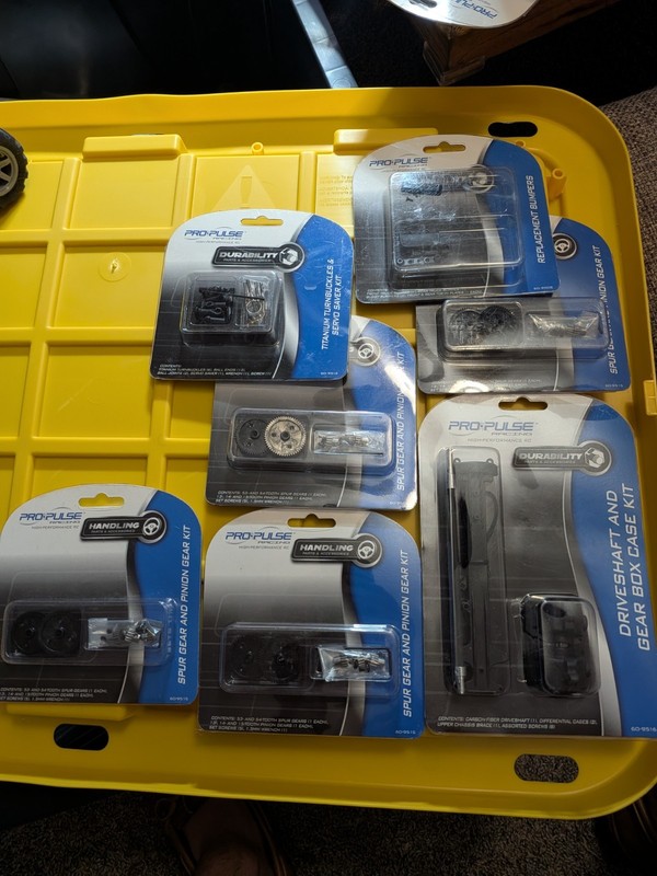 Vintage Pro-Pulse 1/18 RC Time Capsule Lot - NOS Upgrades 60-9514 60-9512 Sealed
