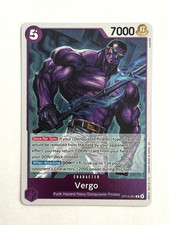 One Piece TCG Vergo OP14-061 Foil R The Azure Sea's Seven