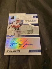 2022 DONRUSS ELITE ALVIN HARPER ETCHED IN TIME AUTO SP 61/149