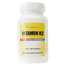 Vitamin K2 - 200µg 180 Vegane Tabletten Nat�...